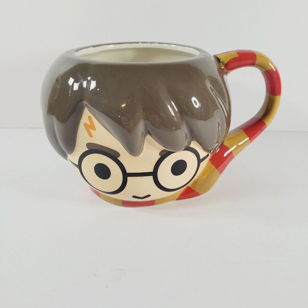 Harry Potter Silver Buffalo 24 oz Ceramic Novelty Figural Mug SMGHP22053